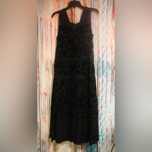 COACH Floral Devor Dress Sz6 Black Originally $795. - Picture 11 of 12
